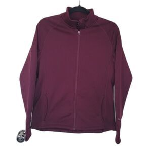 Legend Maroon Full Zip Jacket